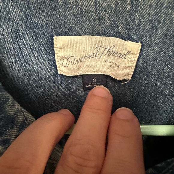 Oversized Shirtdress - Universal Thread Blue S - Picture 6 of 7